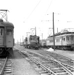 CSS Interurban #26, Freight Motor #901 & Line car 1100